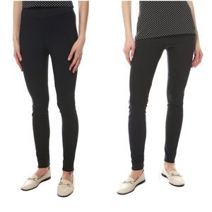 Stella McCartney Ponte Knit Slim Leg Moto Pant
